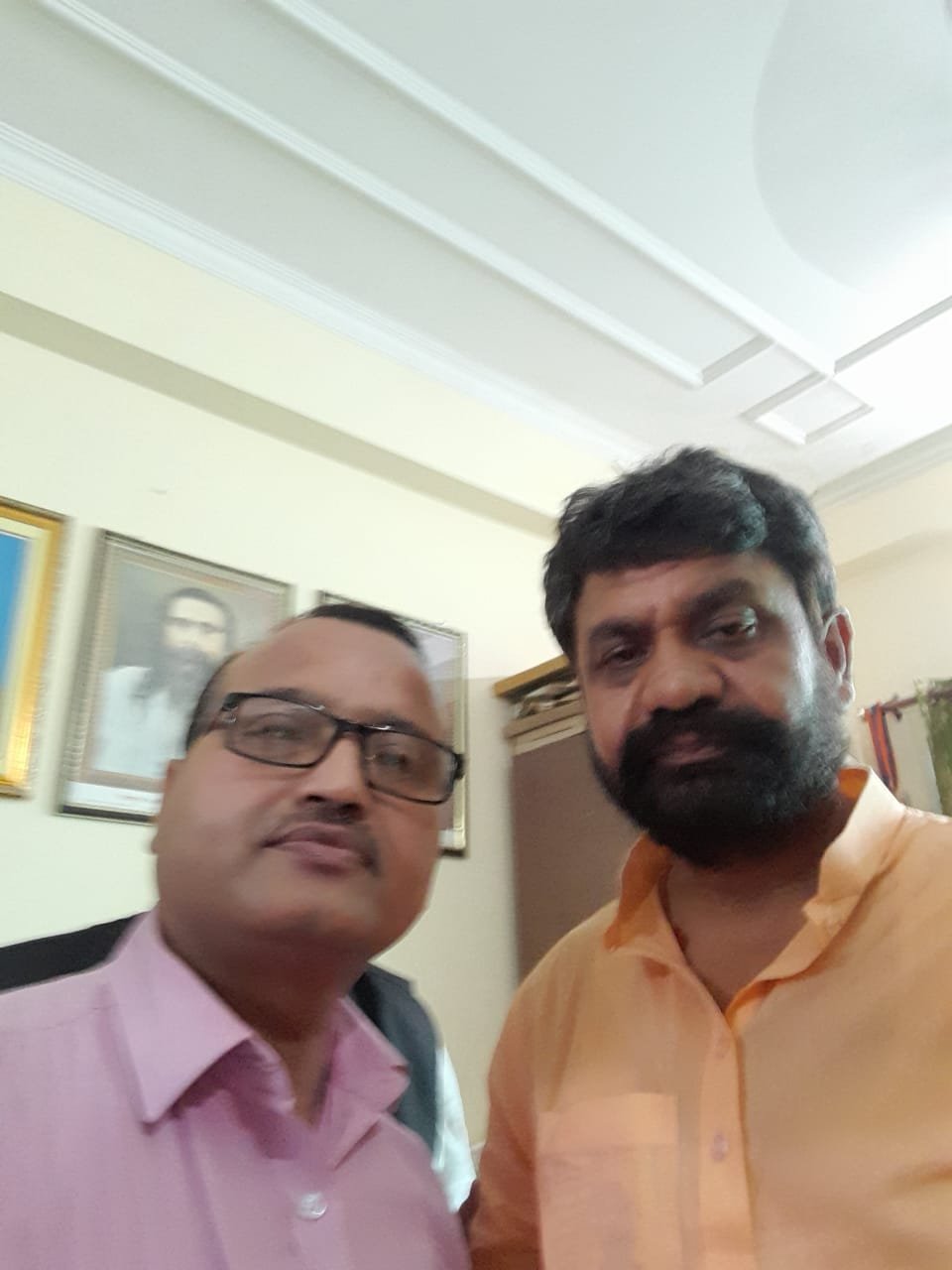 Dr. Om Prakash Mishra, Vice Chairman, Sycnosis & Spokesperson, Shivsena with Sri. Daya Shankar Mishra (Dayalu), Minister, Ayush & FDA, Government of Uttar Pradesh